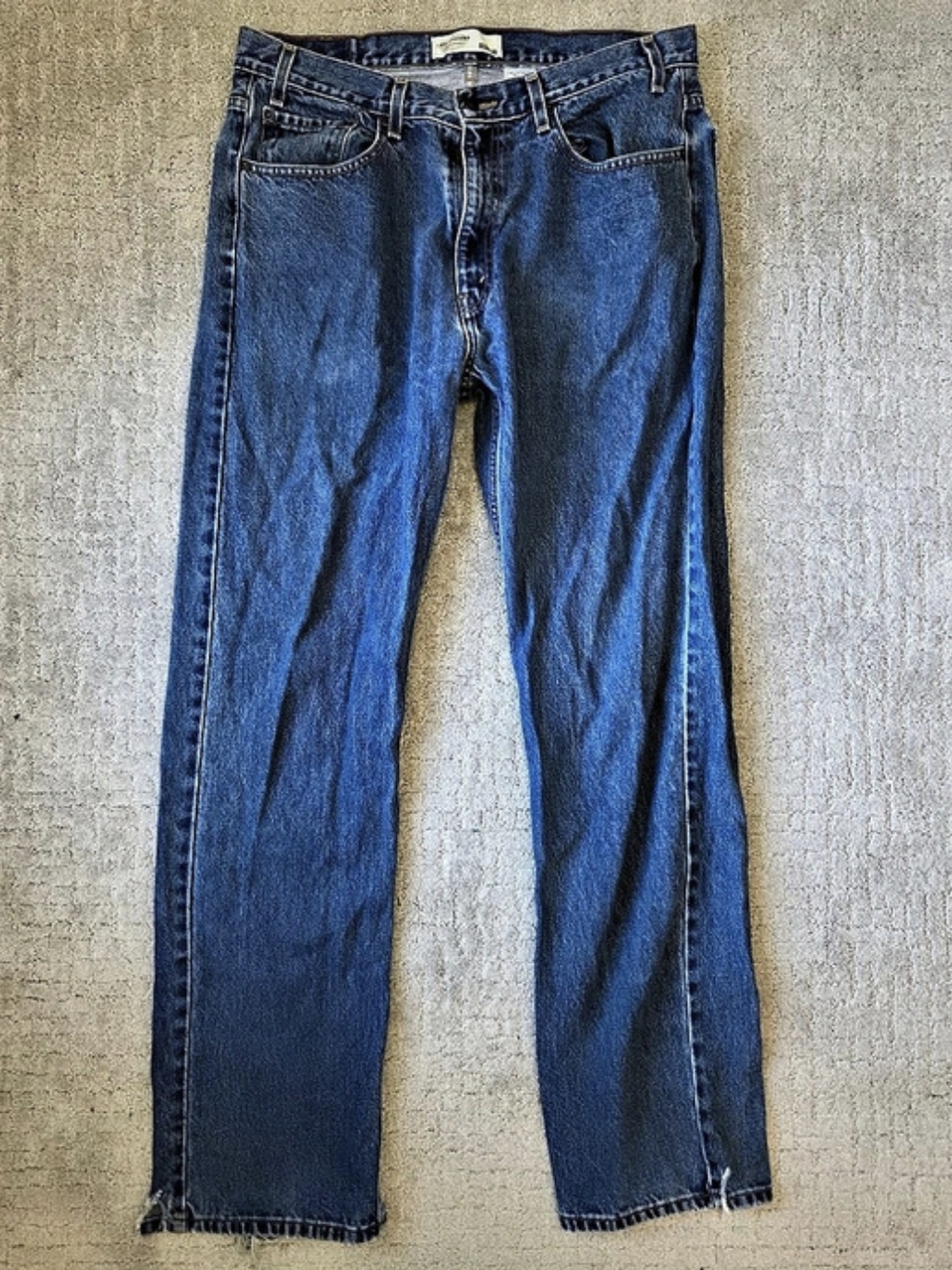 Levi Strauss Signature Straight Leg Jeans Waist 38 Length 34 Blue